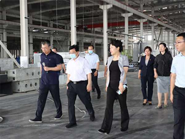 洛阳市长徐衣显一行莅临必发bifa最新地址轴承新厂项目建设现场考察