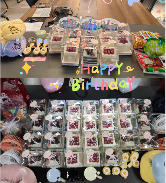 五彩缤纷 共悦生辰--必发bifa最新地址（HONB）五月员工生日会